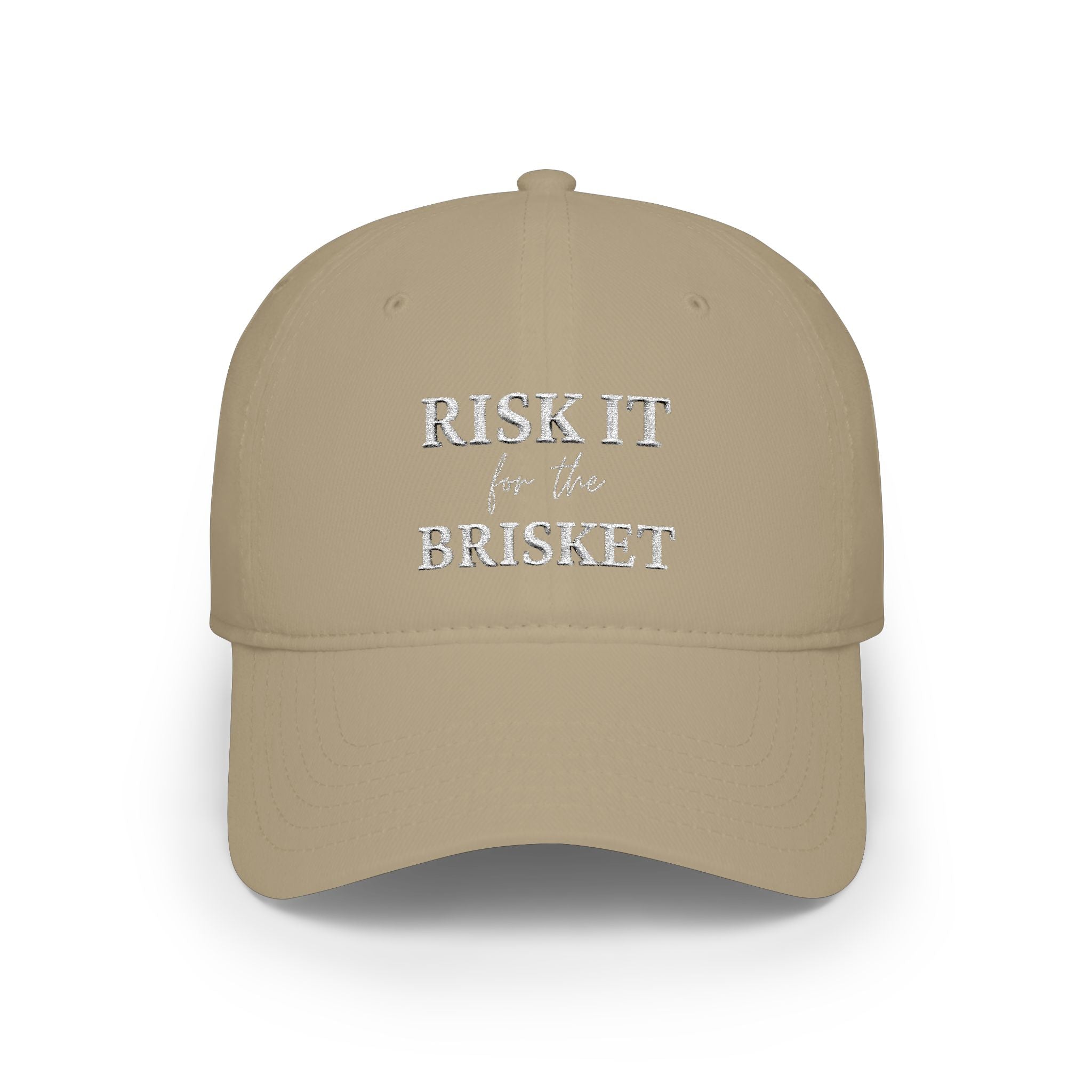 Whistle Stop Risk It for the Brisket Cap — BBQ Brisket Baseball Hat for Grill Masters