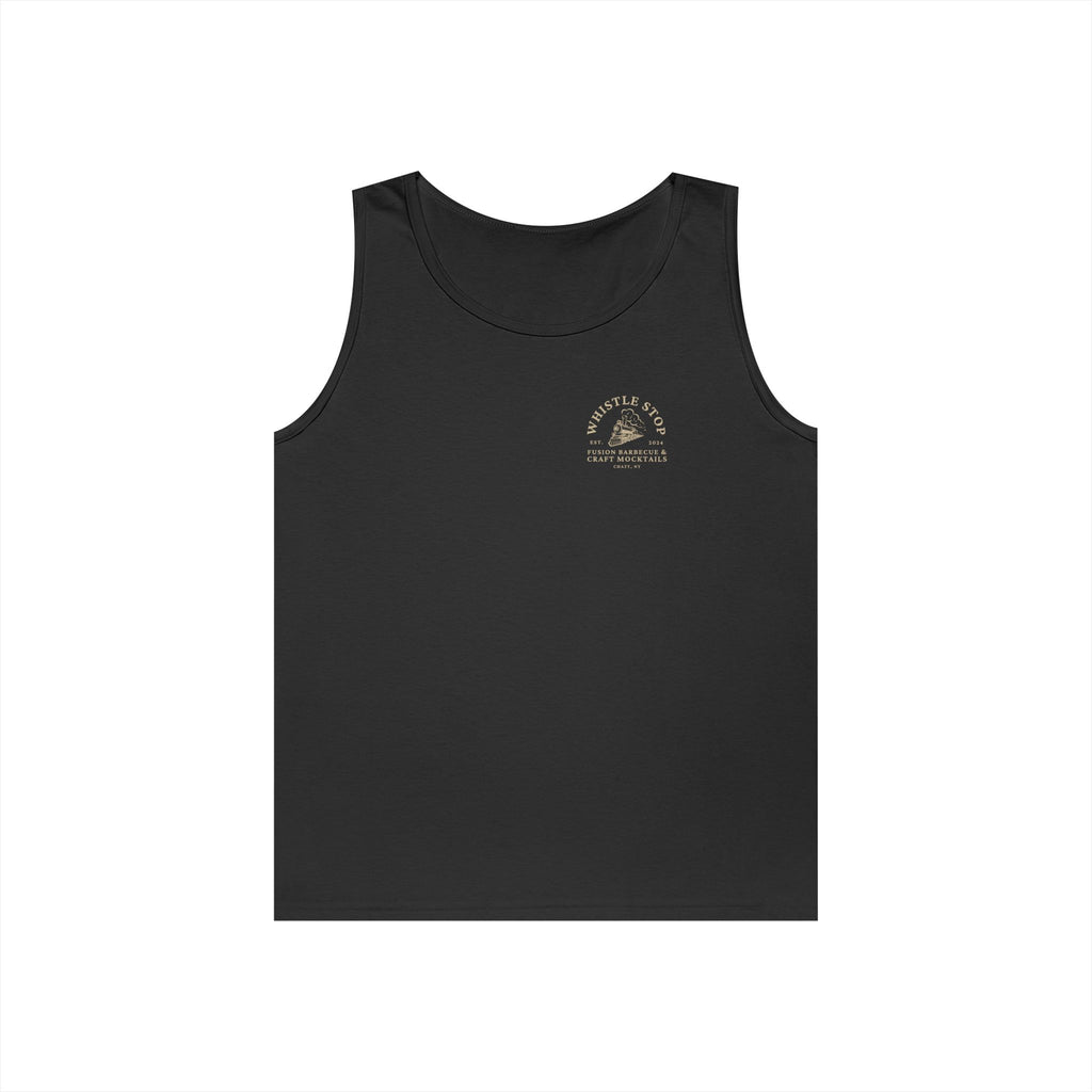 Whistle Stop Tank Top — Fusion Barbecue & Craft Mocktails Logo