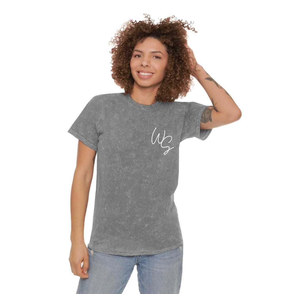 Whistle Stop Chazy Train Tee — Mineral Wash Vintage Railroad T-Shirt