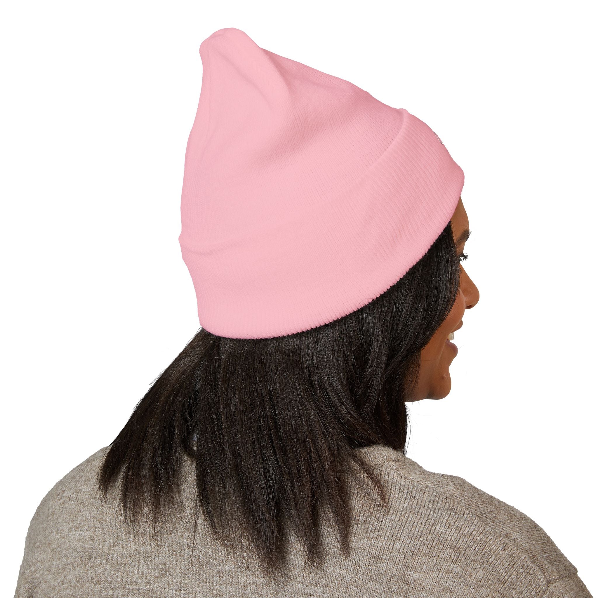 Whistle Stop Embroidered Script Logo Cuffed Beanie