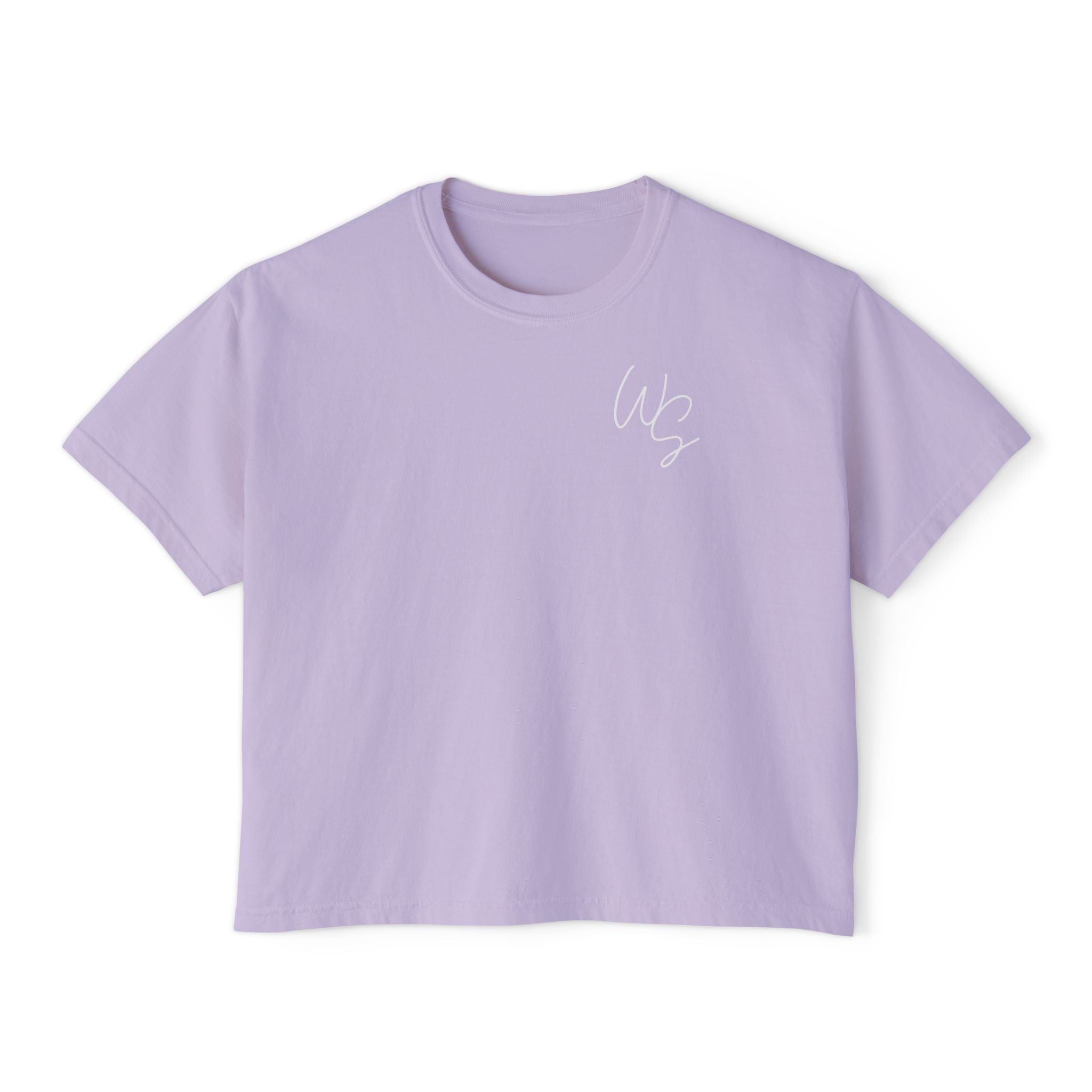 Whistle Stop Script Women's Boxy Tee