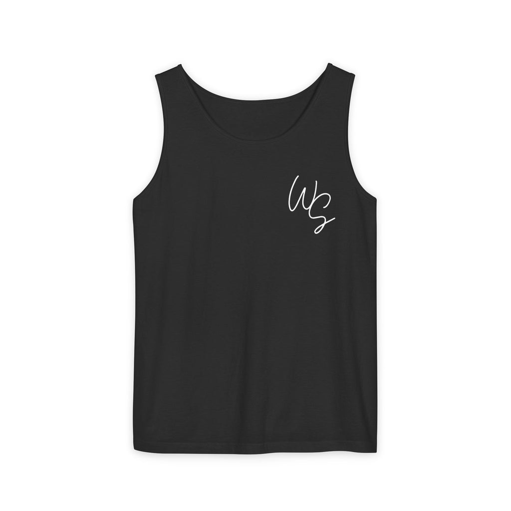 Whistle Stop Vintage Camper Tank Top — Retro Travel Graphic Tank