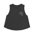 Whistle Stop Train Women's Cropped Muscle Tank