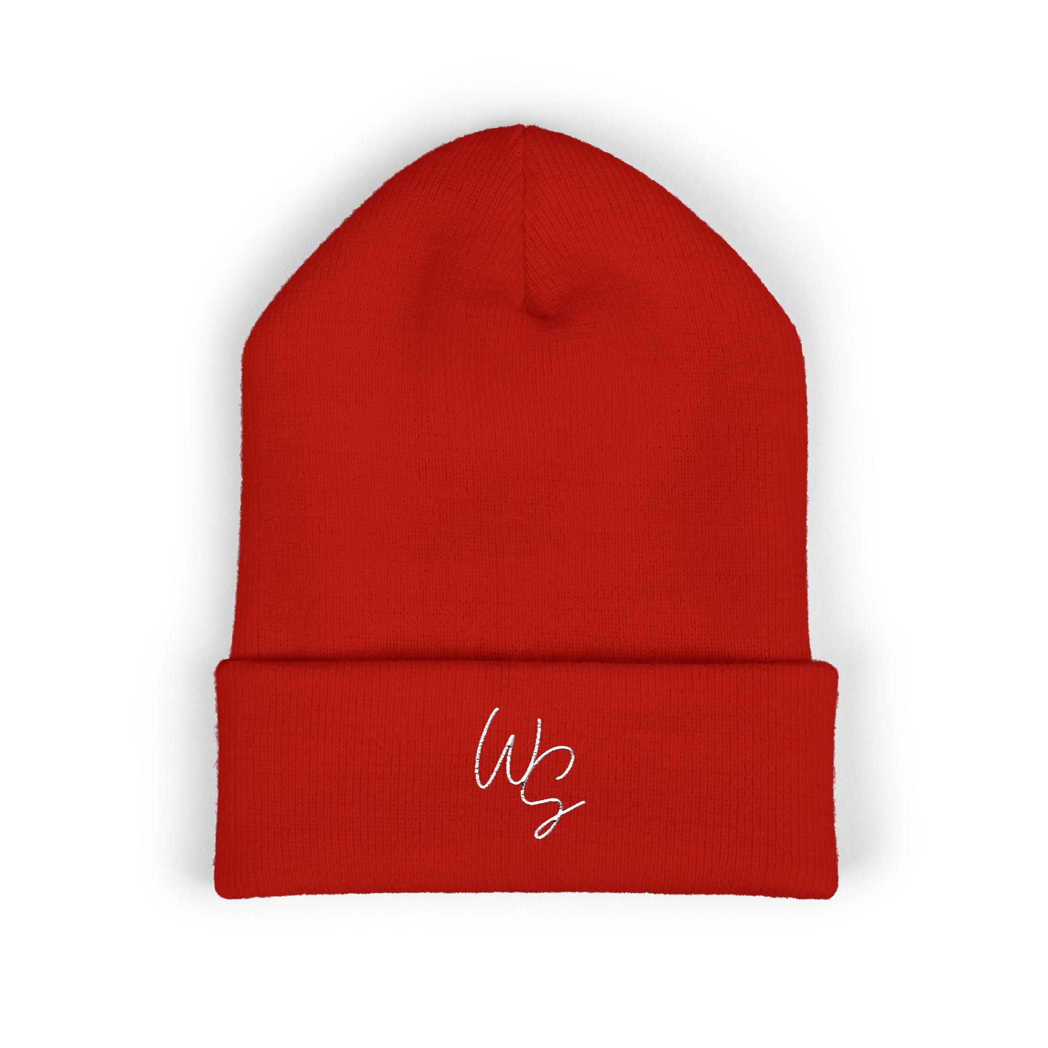 Whistle Stop Embroidered Script Logo Cuffed Beanie