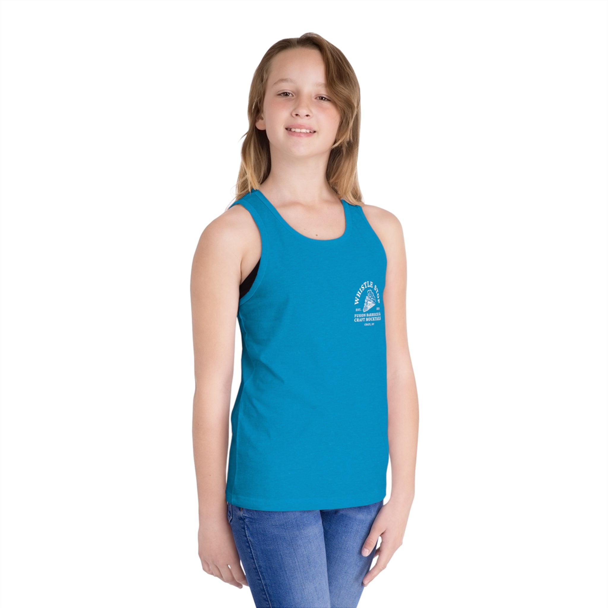 Whistle Stop Neon Youth Tank Top