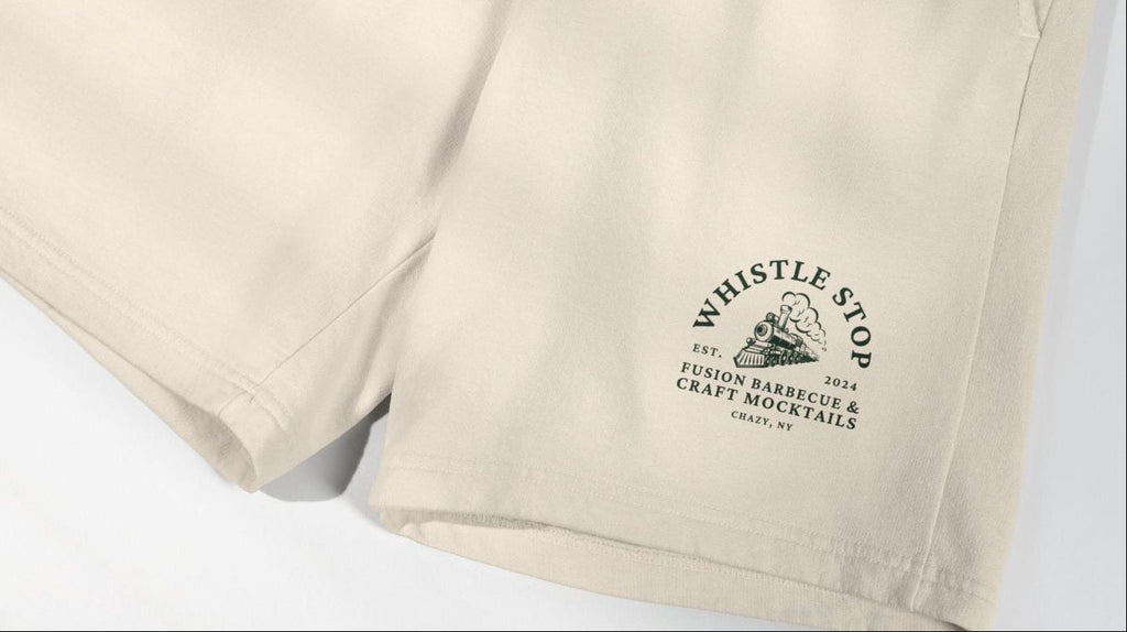 Whistle Stop BBQ Lightweight Fleece Sweat Shorts