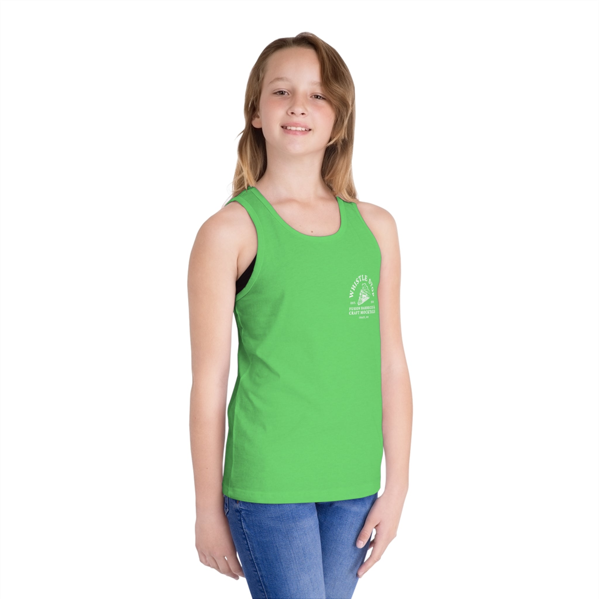 Whistle Stop Neon Youth Tank Top
