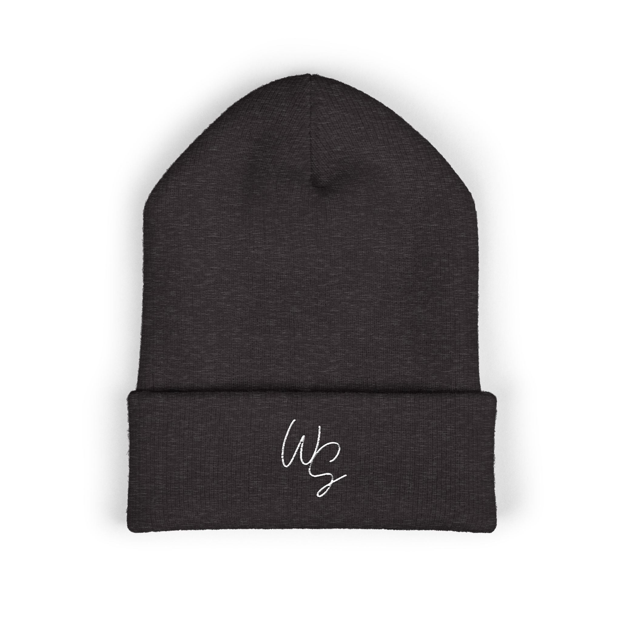 Whistle Stop Embroidered Script Logo Cuffed Beanie