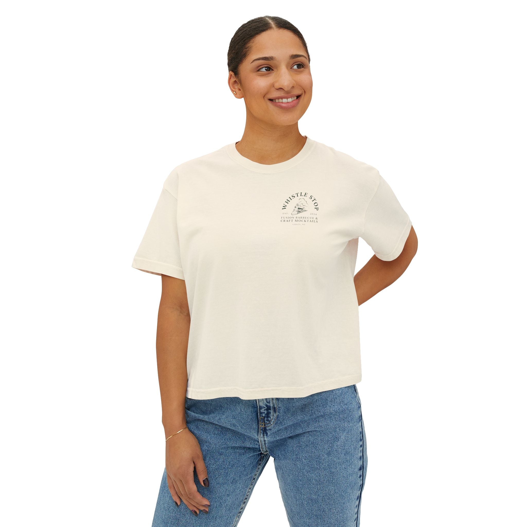 Whistle Stop Women's Boxy Tee
