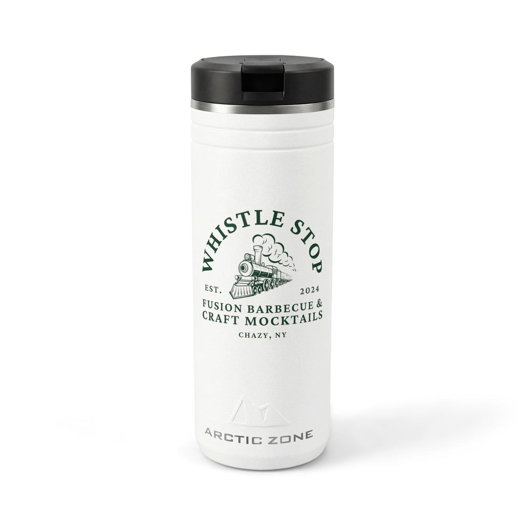Tumbler — Whistle Stop Fusion Barbecue & Craft Mocktails 24oz Insulated Straw Tumbler