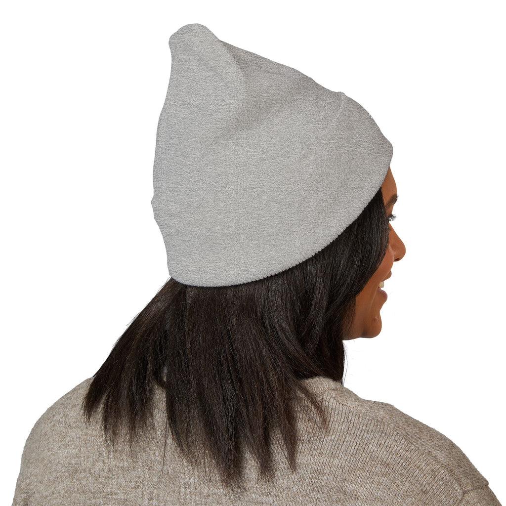 Whistle Stop Embroidered Cuffed Beanie
