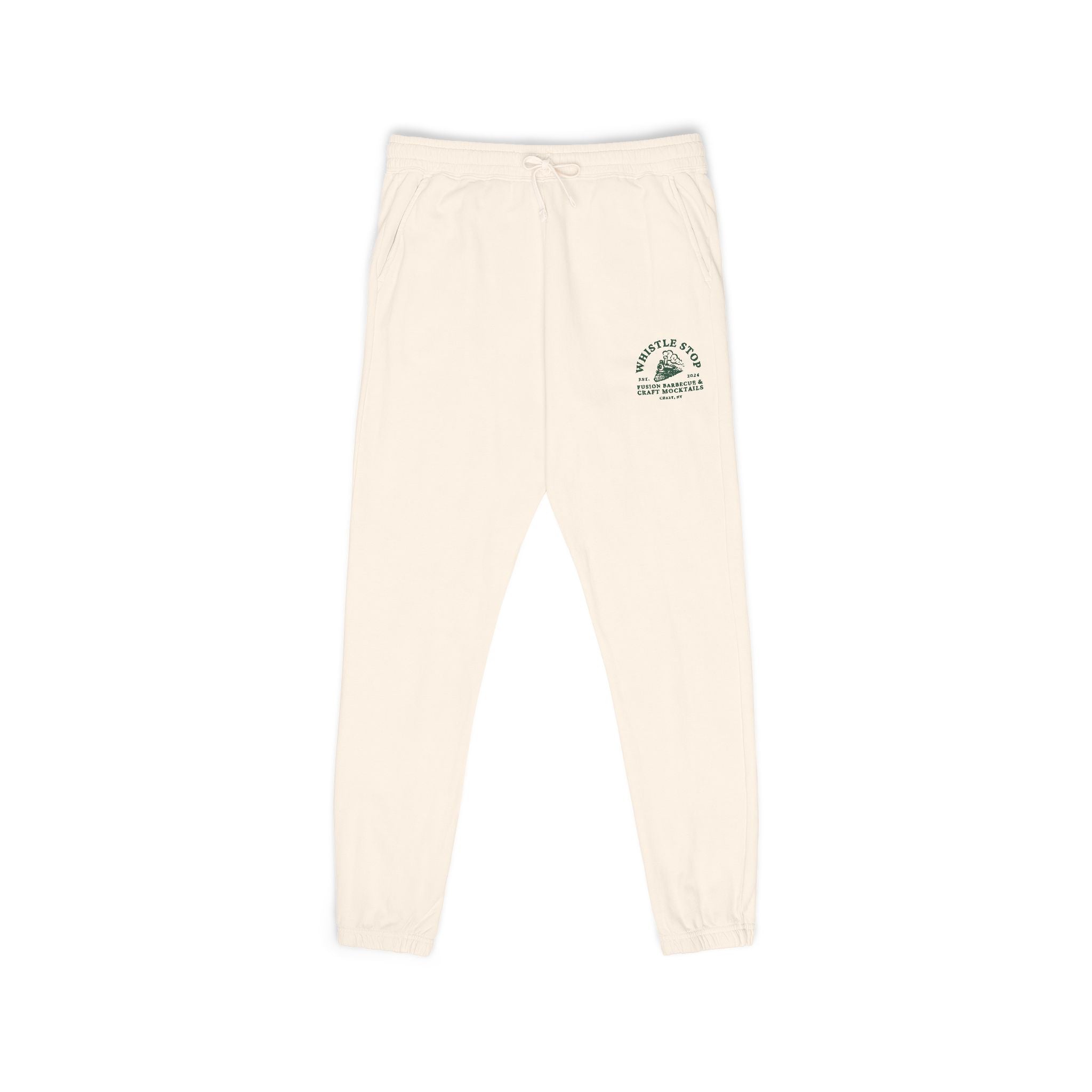 Whistle Stop Organic Cream Sweatpants — Cozy Loungewear