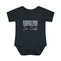Whistle Stop Feed Me Onesie