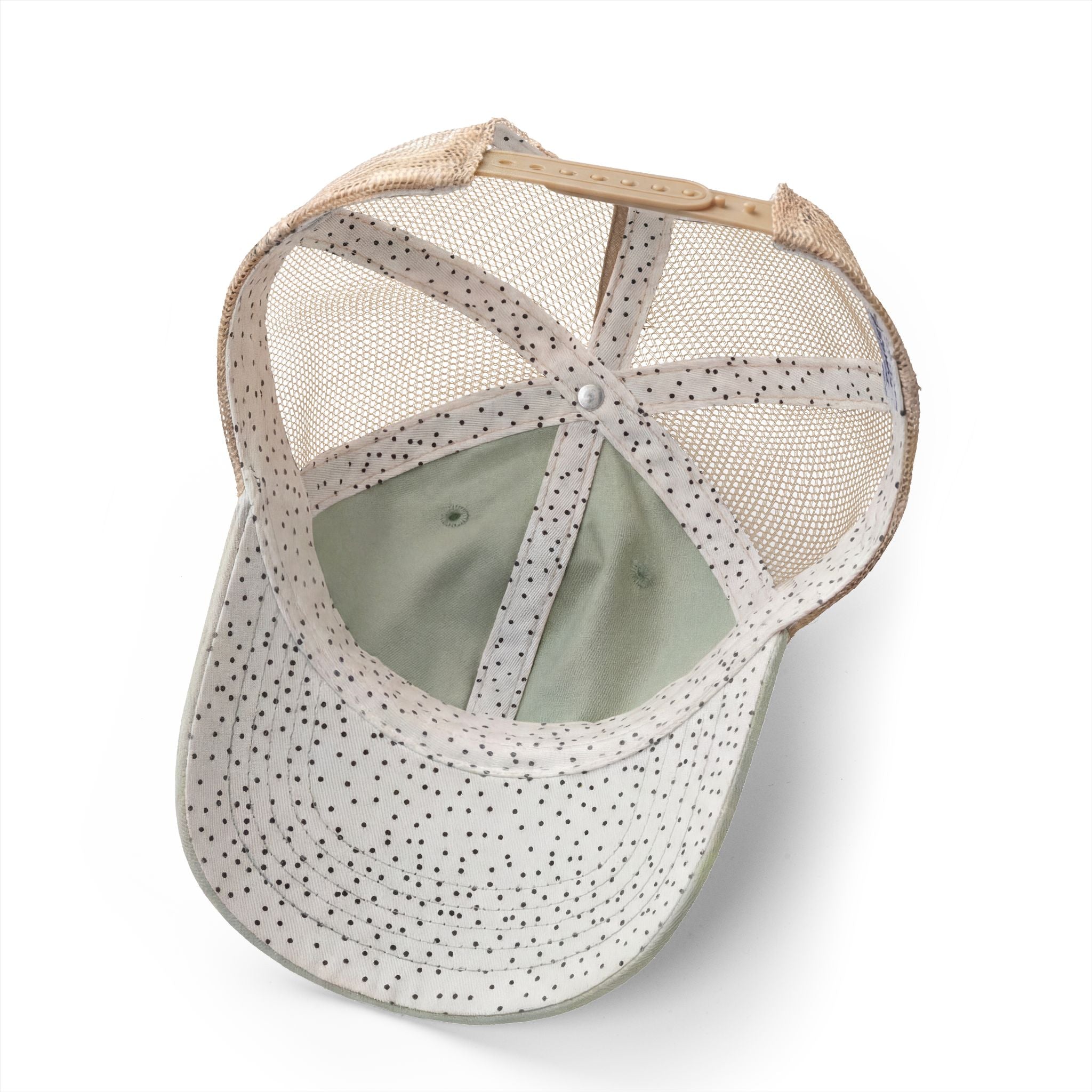 Whistle Stop Script Women's Washed Mesh-Back Cap