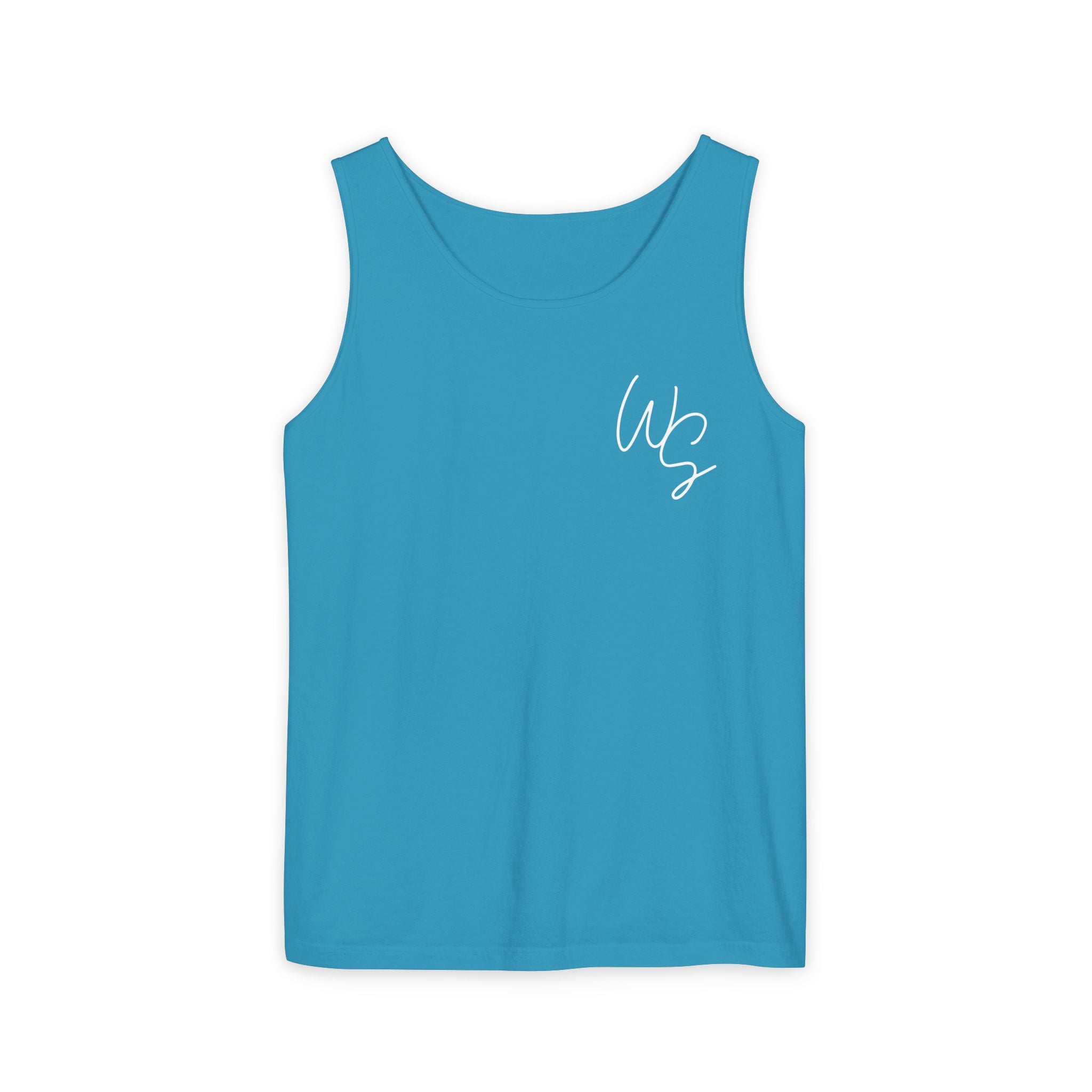 Whistle Stop Vintage Camper Tank Top — Retro Travel Graphic Tank