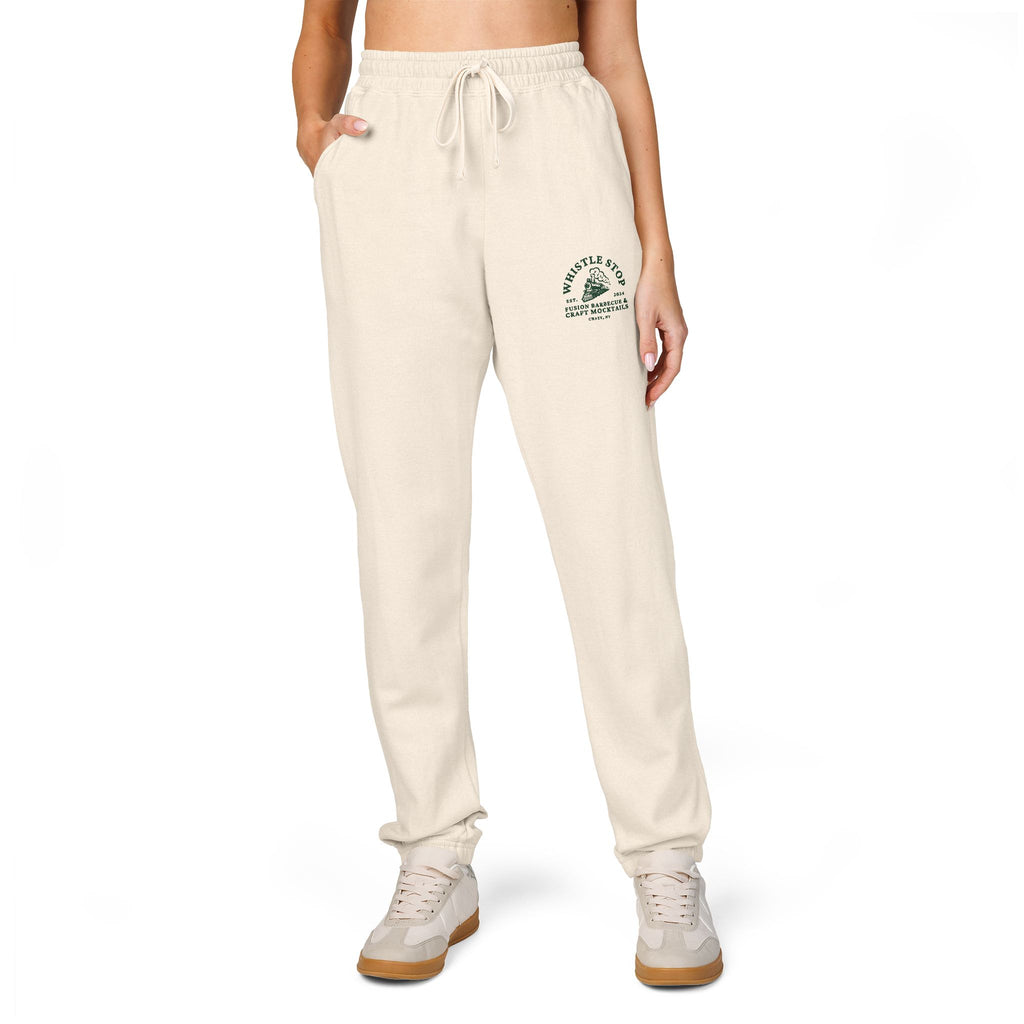 Whistle Stop Organic Cream Sweatpants — Cozy Loungewear