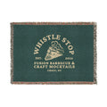 Whistle Stop Classic Logo Woven Blanket