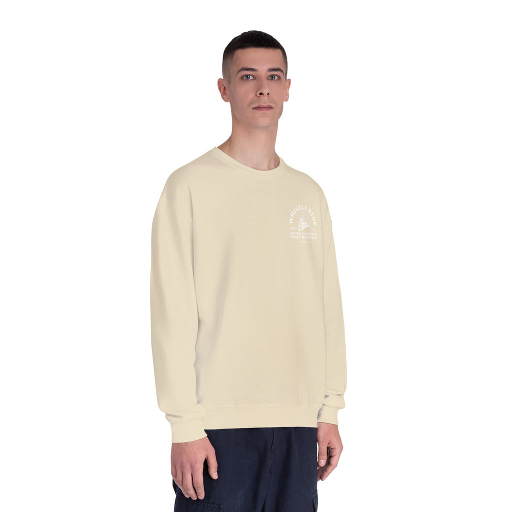 Whistle Stop Barbecue Crewneck Sweatshirt — Vintage Train Logo