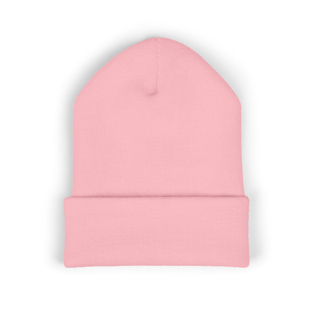 Whistle Stop Embroidered Cuffed Beanie