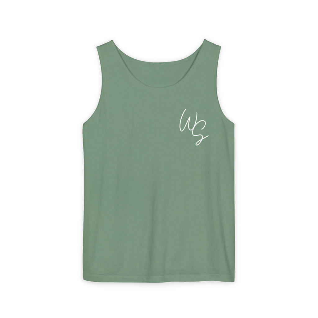 Whistle Stop Vintage Camper Tank Top — Retro Travel Graphic Tank