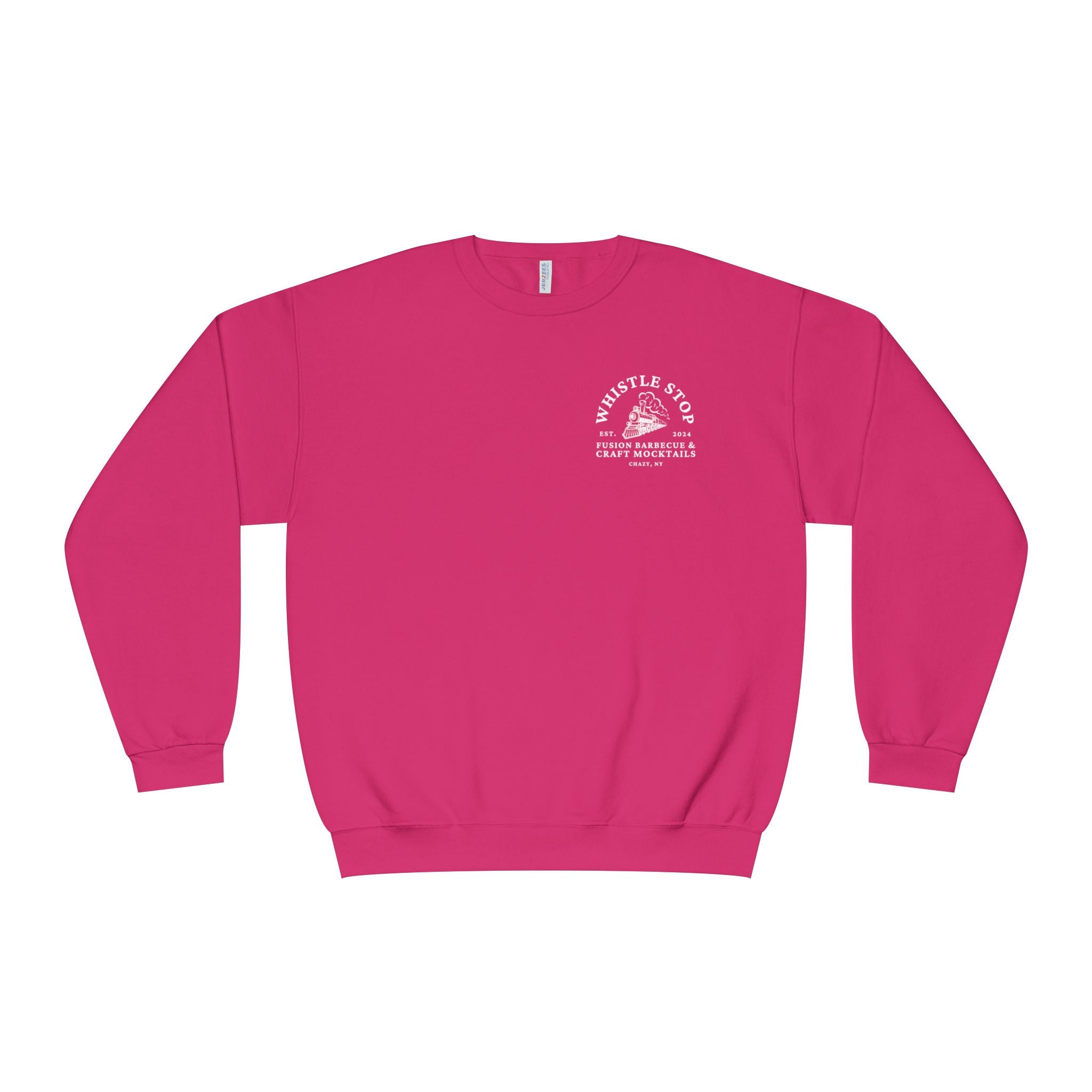 Whistle Stop Barbecue Crewneck Sweatshirt — Vintage Train Logo