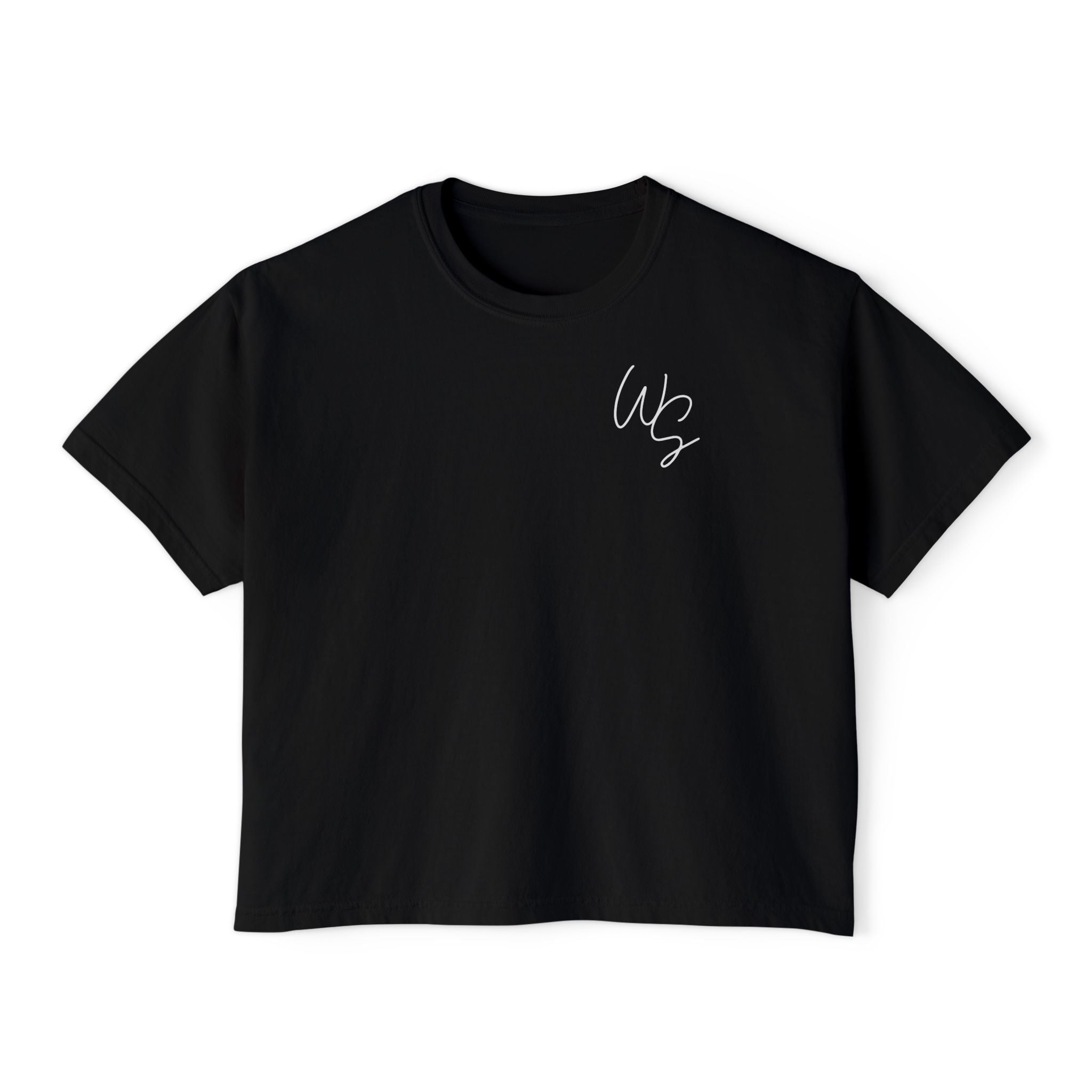 Whistle Stop Script Women's Boxy Tee