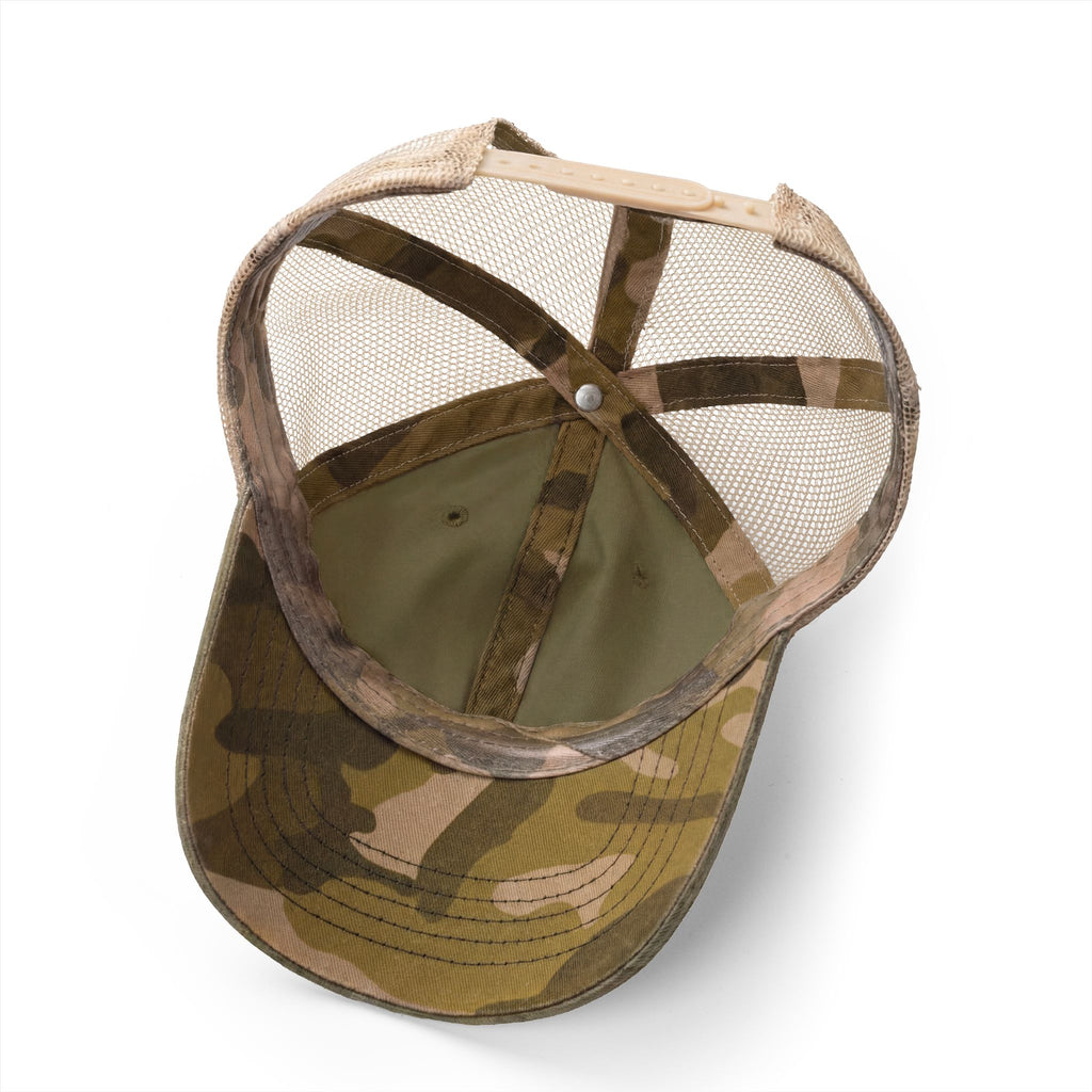 Whistle Stop Script Women's Washed Mesh-Back Cap