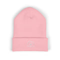 Whistle Stop Embroidered Cuffed Beanie
