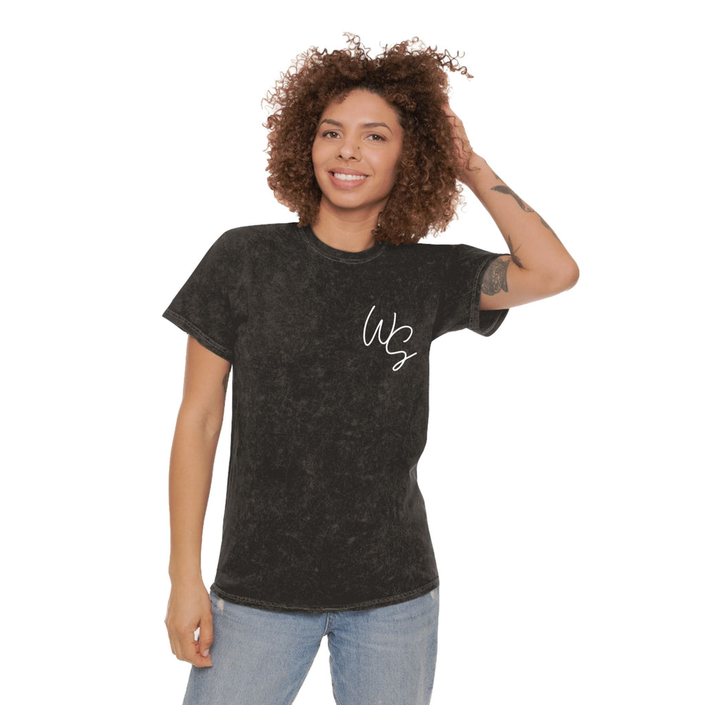 Whistle Stop Chazy Train Tee — Mineral Wash Vintage Railroad T-Shirt