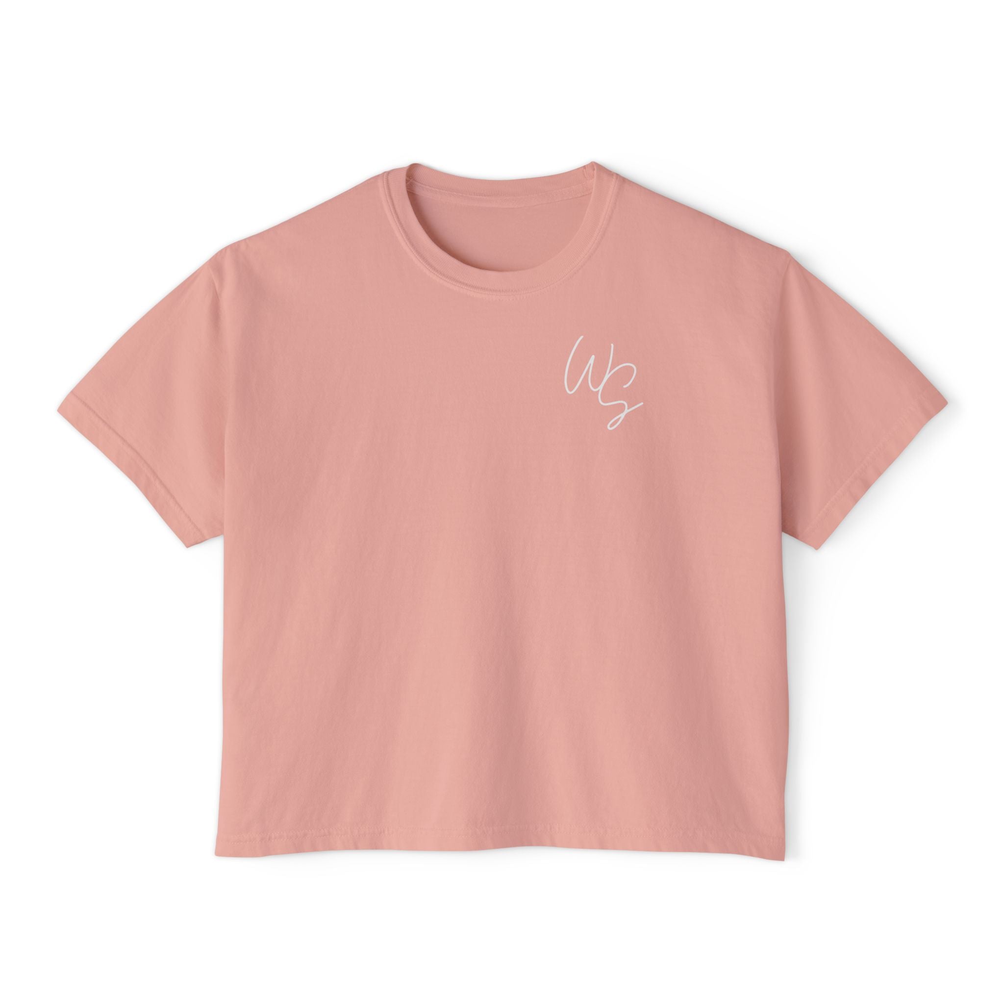 Whistle Stop Script Women's Boxy Tee
