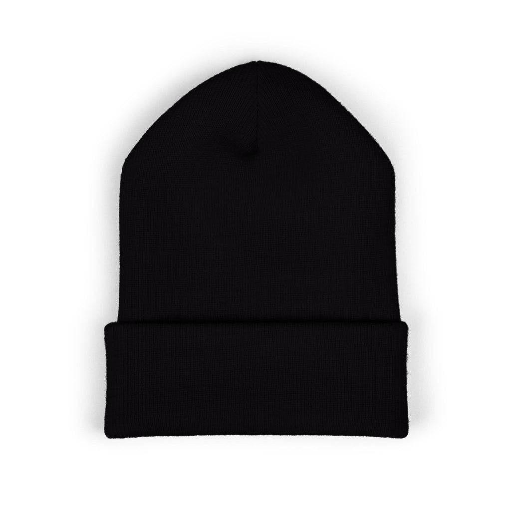 Whistle Stop Embroidered Cuffed Beanie