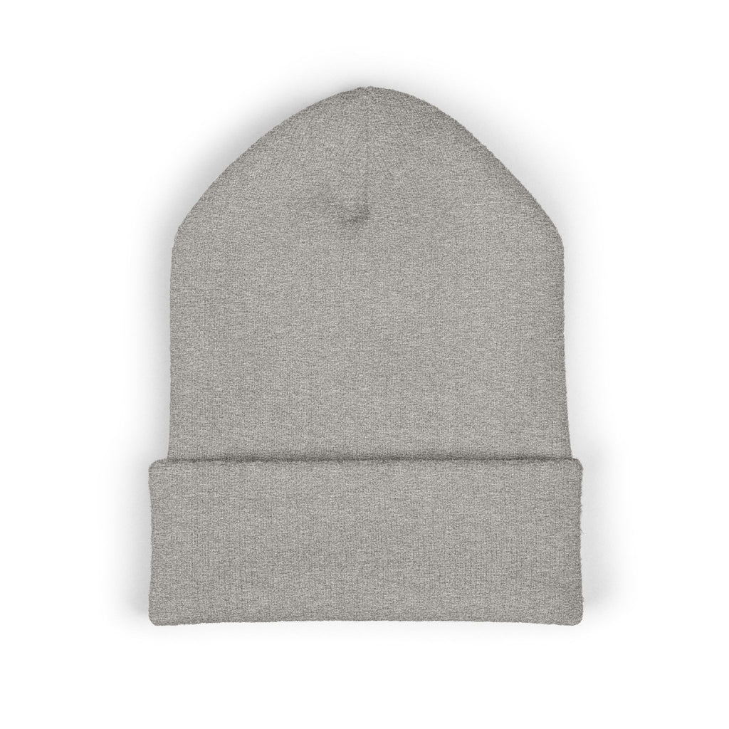 Whistle Stop Embroidered Cuffed Beanie