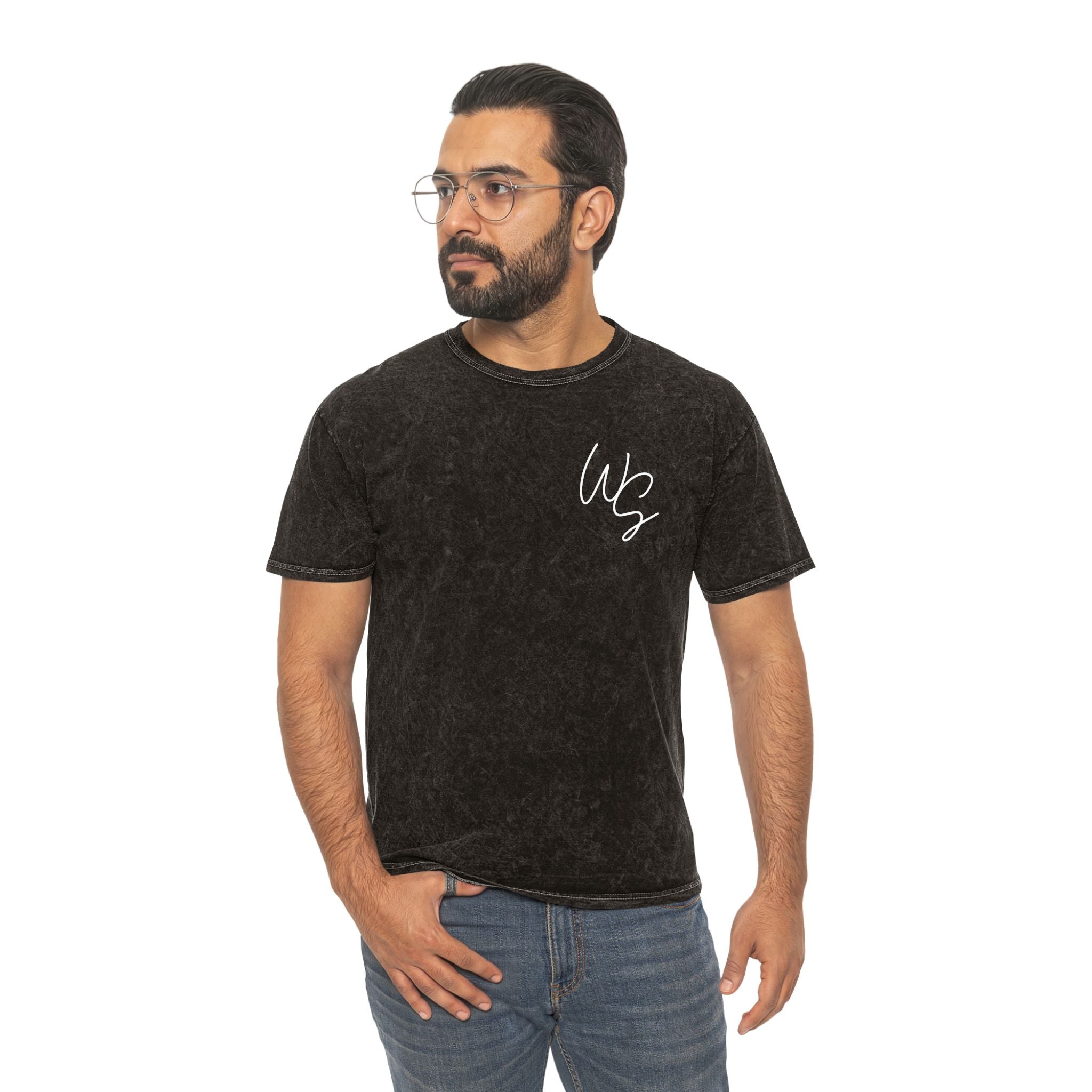 Whistle Stop Chazy Train Tee — Mineral Wash Vintage Railroad T-Shirt