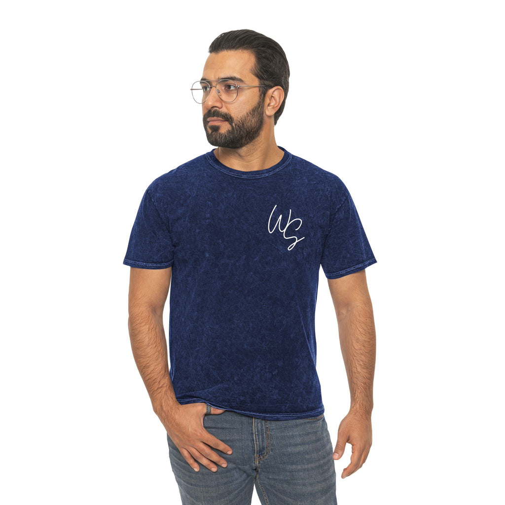 Whistle Stop Chazy Train Tee — Mineral Wash Vintage Railroad T-Shirt