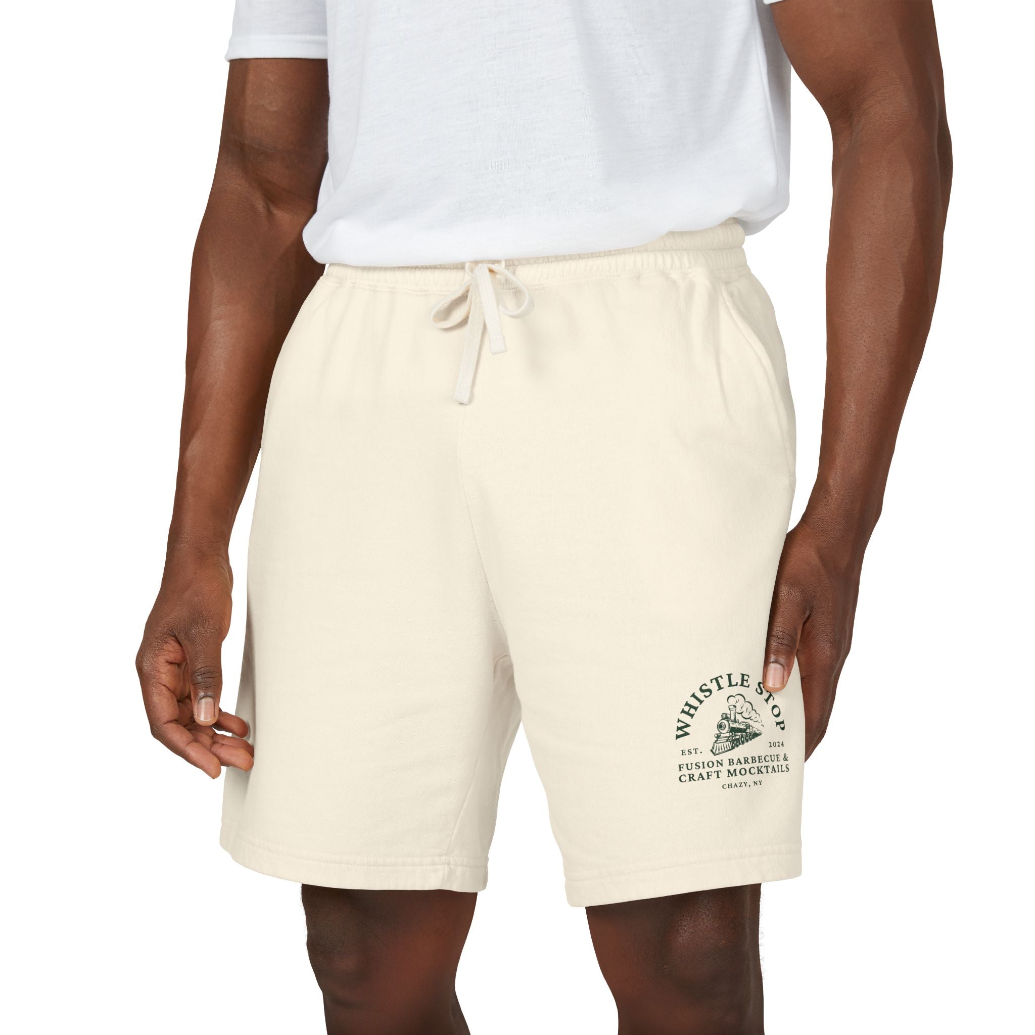 Whistle Stop BBQ Lightweight Fleece Sweat Shorts