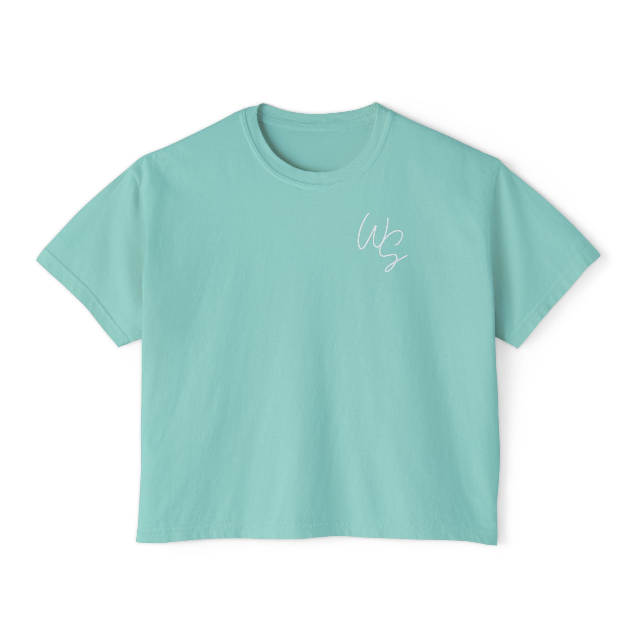 Whistle Stop Script Women's Boxy Tee