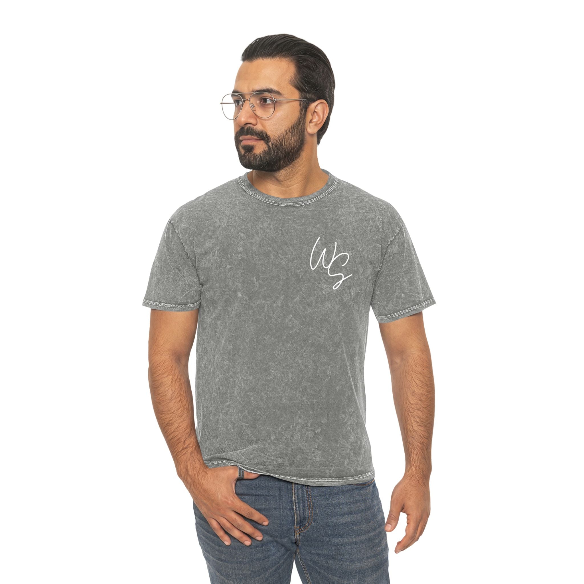 Whistle Stop Chazy Train Tee — Mineral Wash Vintage Railroad T-Shirt