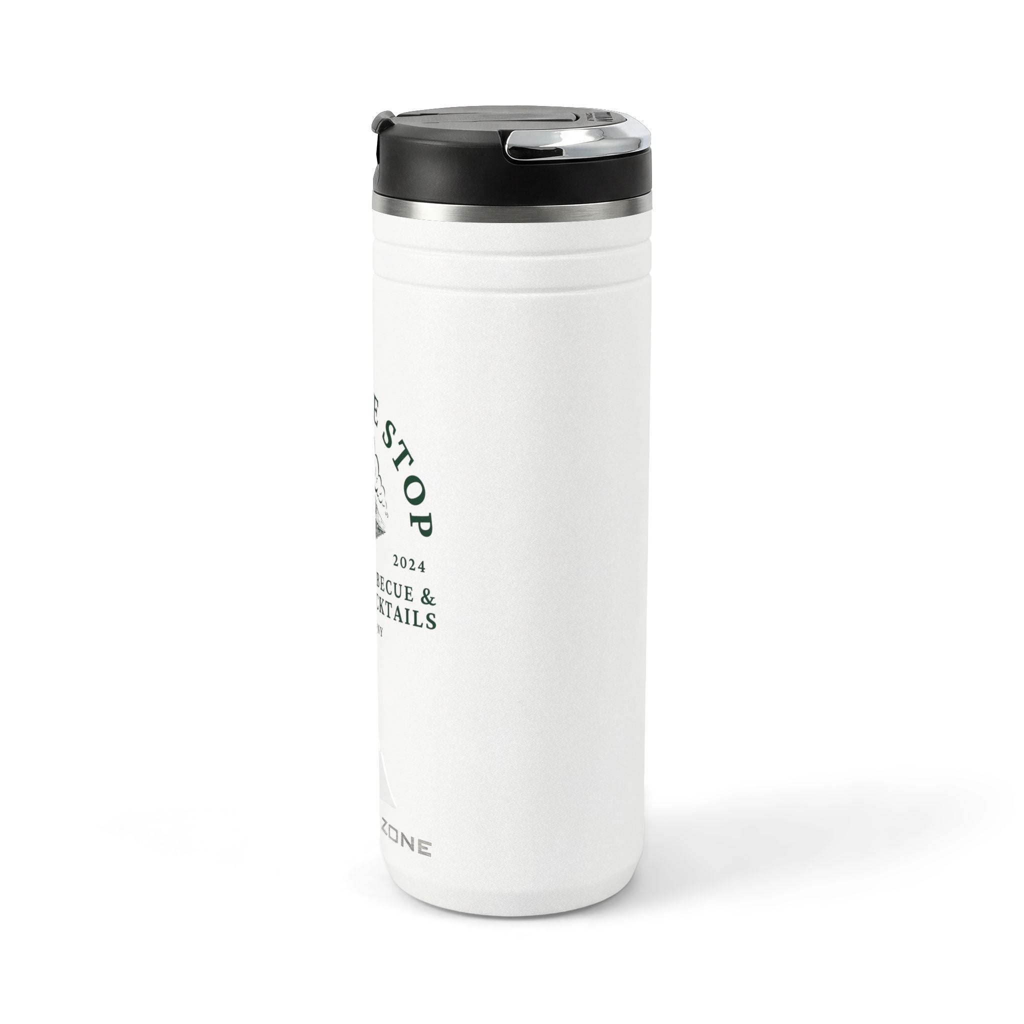 Tumbler — Whistle Stop Fusion Barbecue & Craft Mocktails 24oz Insulated Straw Tumbler